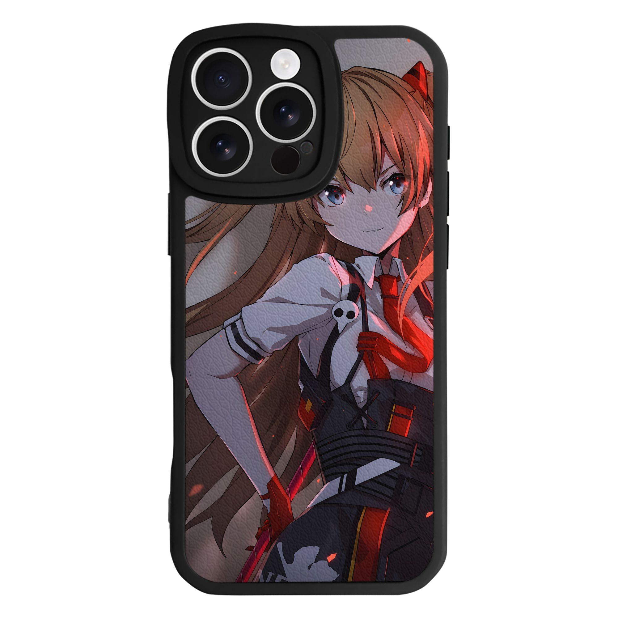 （画像用） EVA 新世紀エヴァンゲリオン 【iPhone 16シリーズ対応】シリコンスマホケース（レザー調） 材質：シリコン